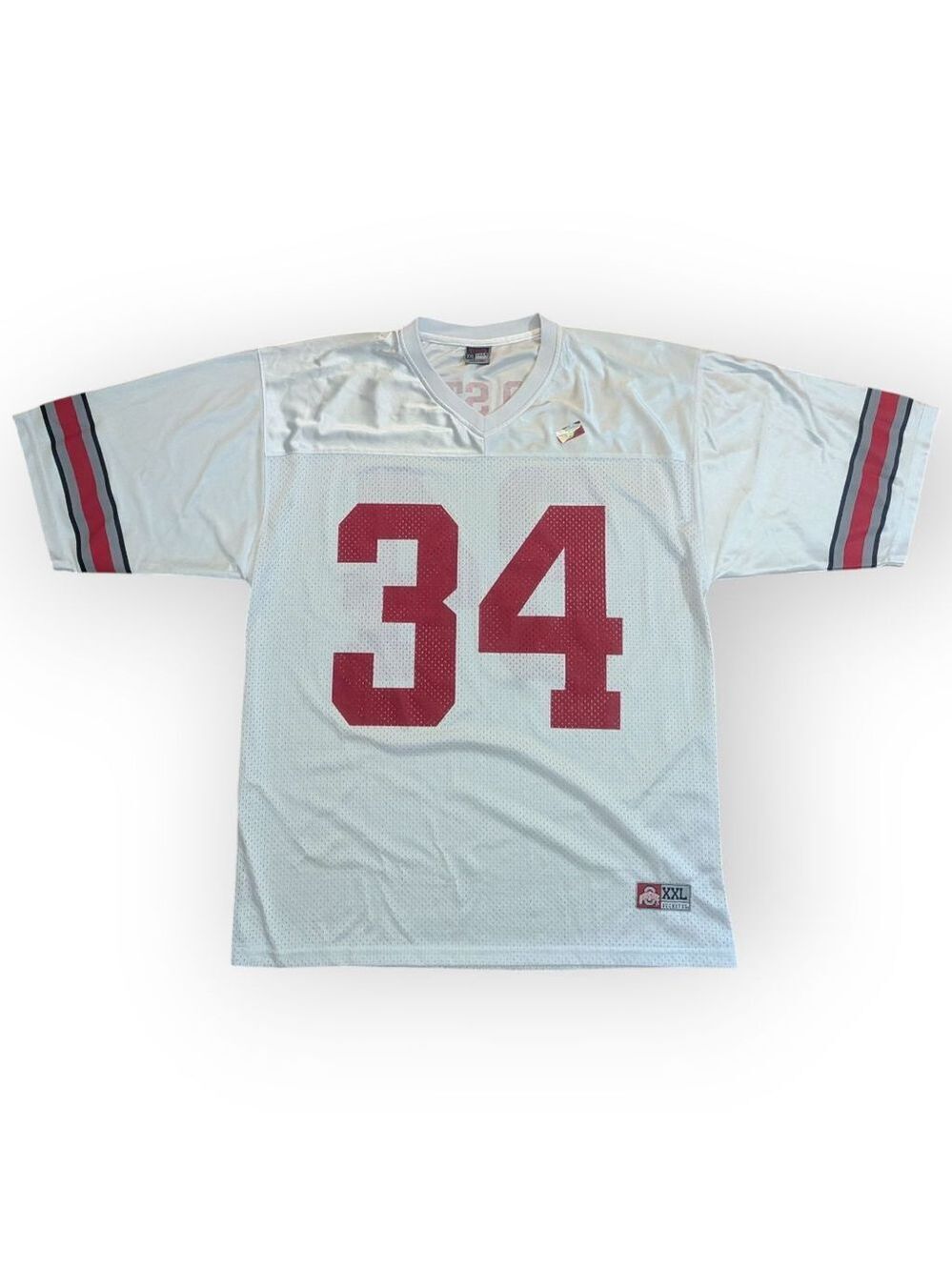 Ohio State Buckeyes Jersey White XXL #34